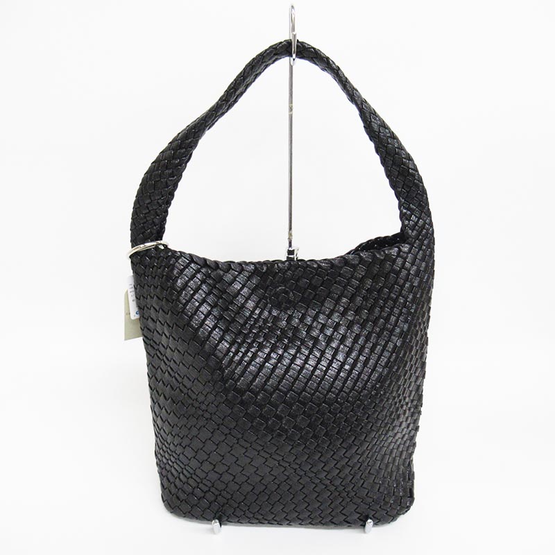 cache cache メタリックメッシュワンショルダー BK/10-00-02370